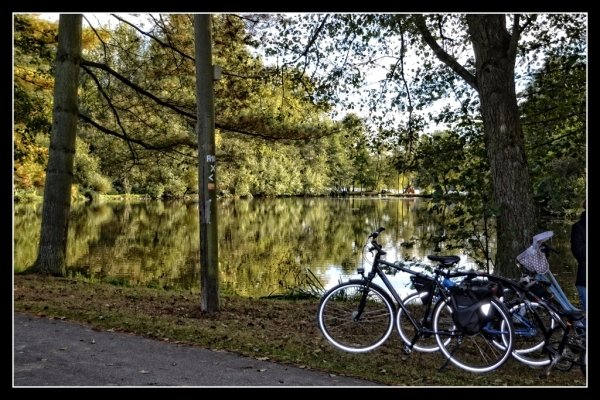 Mit dem Fahrrad am Niederrhein