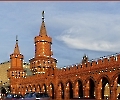 Die Oberbaumbrücke in Berlin 