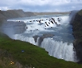 Nun sind wir retour an Islands bekanntesten Wasserfall angekommen,...