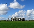 haben gerade den Stonehenge besichtigt