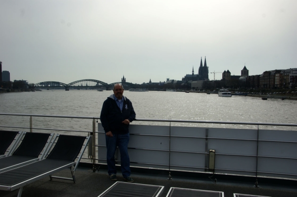 Start meiner Flusskreuzfahrt in Köln