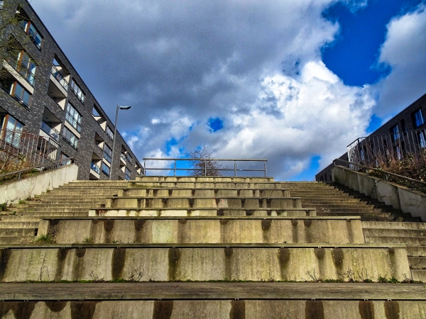 Treppe am Kanal