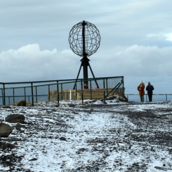 Nordkapp ohne große Tourismenge