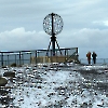 Nordkapp ohne große Tourismenge