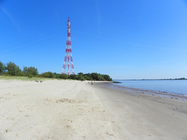 am Elbstrand