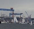 KiWo - Start einer Segelregatta