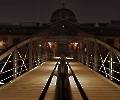 Brücke Fischauktionshalle bei Nacht