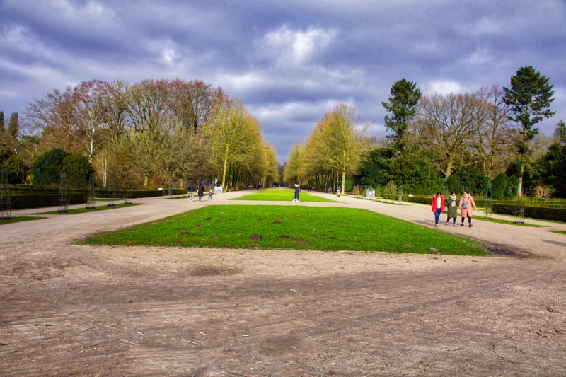 Stadtpark Hamburg Februar