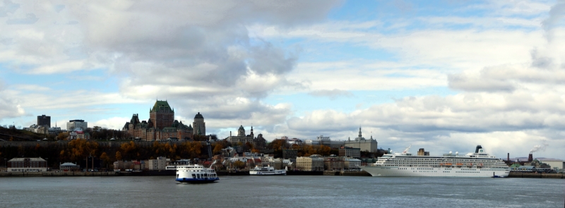 Quebec am St. Lorenz-River,...