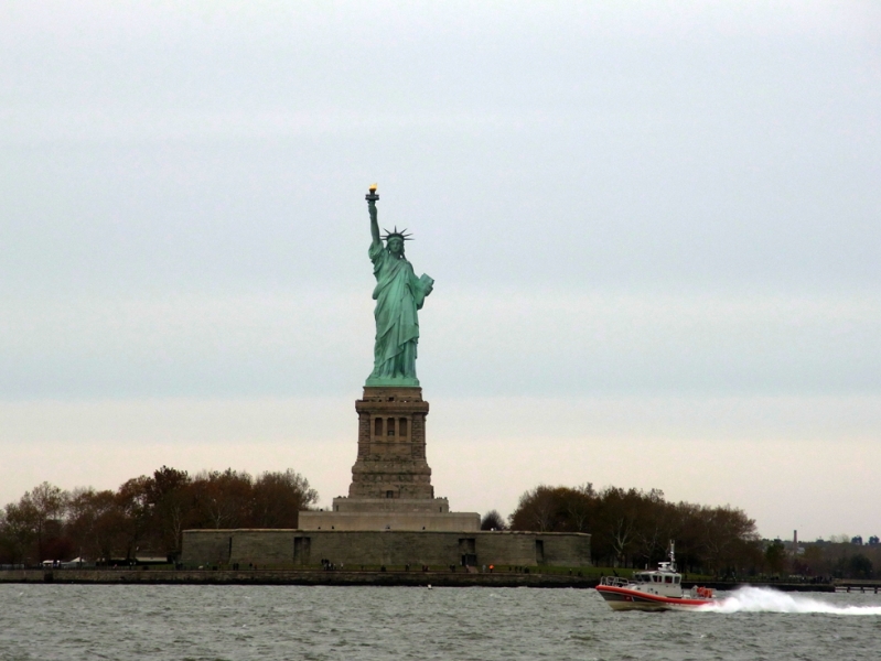 Begegnung mit Freiheitsstatue, NY