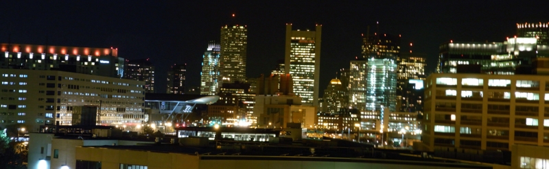 Skyline Boston by Night