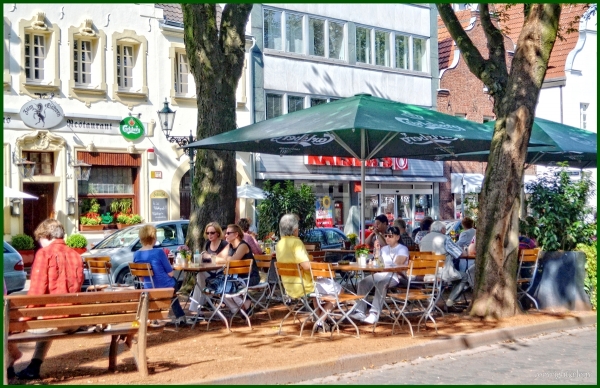 Endlich draussen die Sonne geniessen