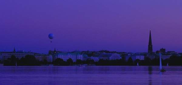 Blauer Ballon