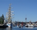 vor dem Start der KiWo Windjammer-Parade