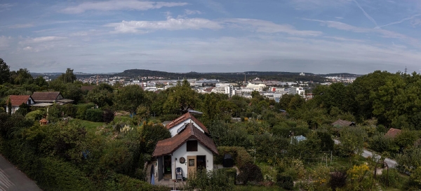 Stuttgarter Schrebergarten-Idyll