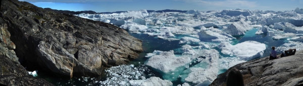 Chillen am Ilulissat-Eisfjord