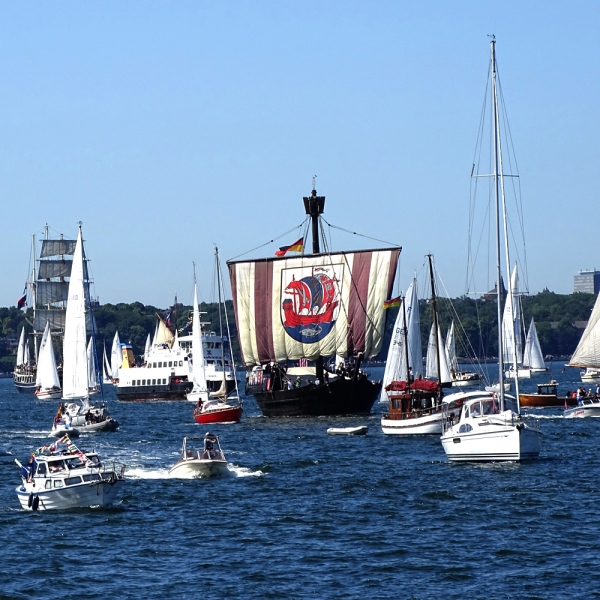 Auf der Kieler Förde