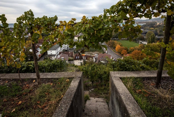 Hier geht die Treppe 