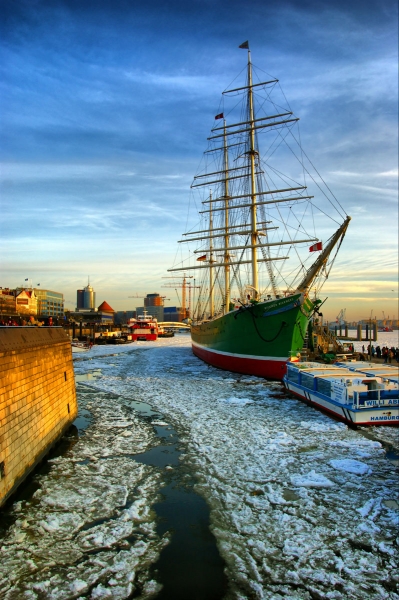 Winter im Hafen