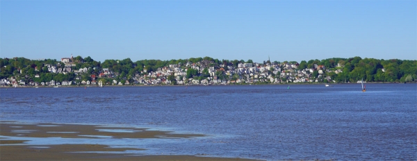 Panorama von Blankenese