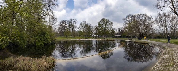 Der See ist derzeit wie leergefegt