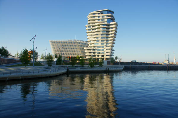 der Tower in der Hafencity