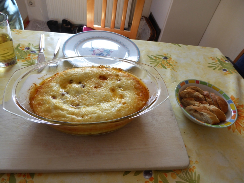 Hackfleischtopf mit Käse überbacken