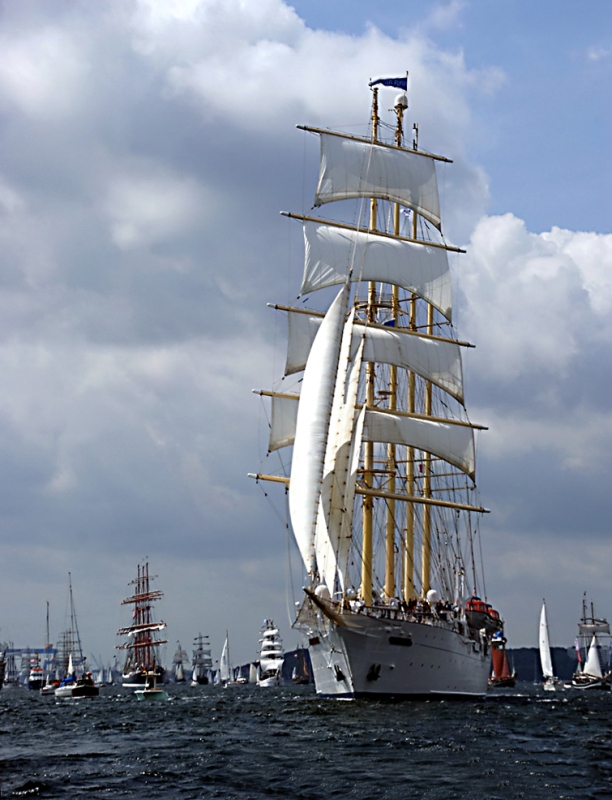 Kieler Woche - Windjammer-Parade v. >20 Jahr,...