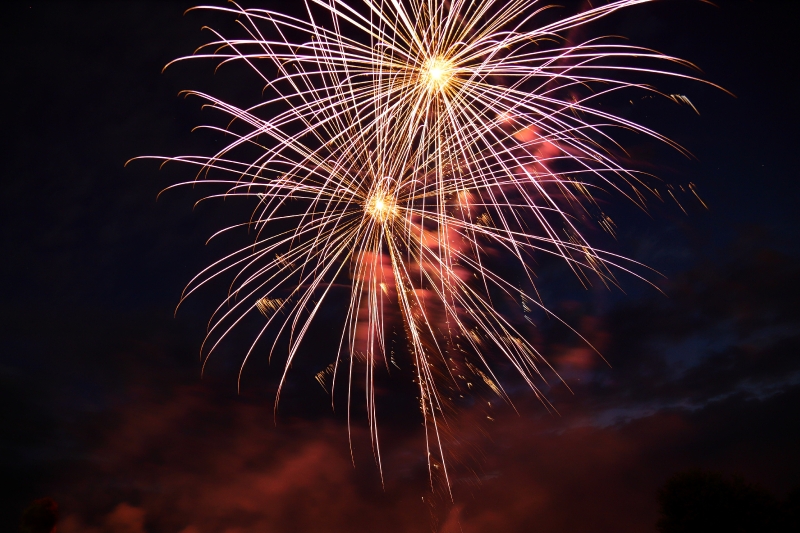 Feuerwerk!