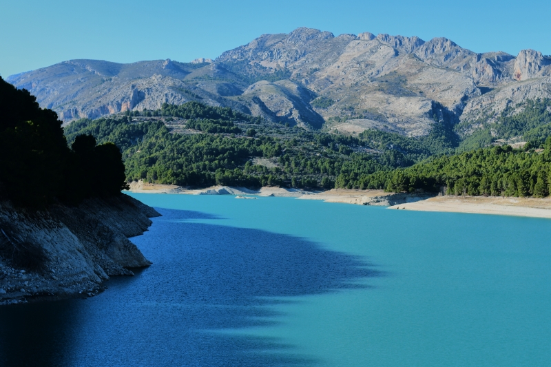 Stausee an der Costa Blanca