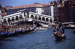 Venedig, Gondeln + Rialtobrücke